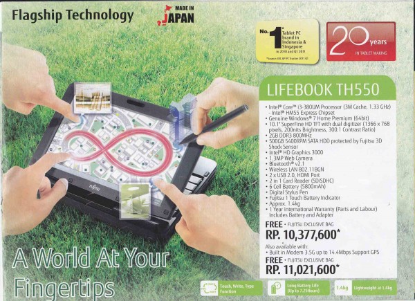 Promo Notebook Fujitsu Mega Bazaar 2012 9