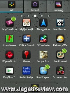 iPhone Black Apps Drawer