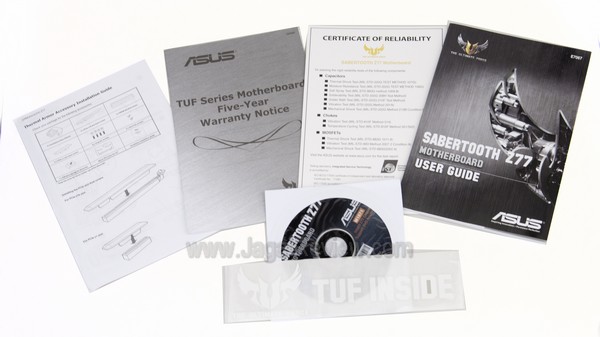 ASUS SABRETOOTH Z77 Dokumentasi