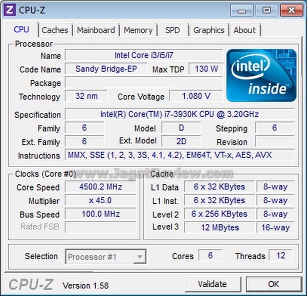 GIGABYTE X79 UD3 BIOS CPUZ 4 5GHZ cpu 4500