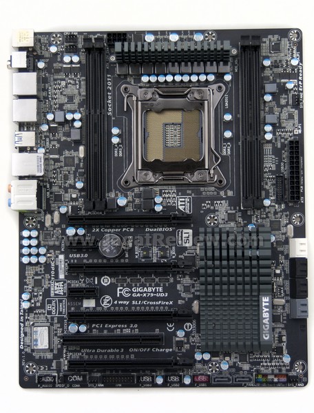 GIGABYTE X79 UD3 Board TopView
