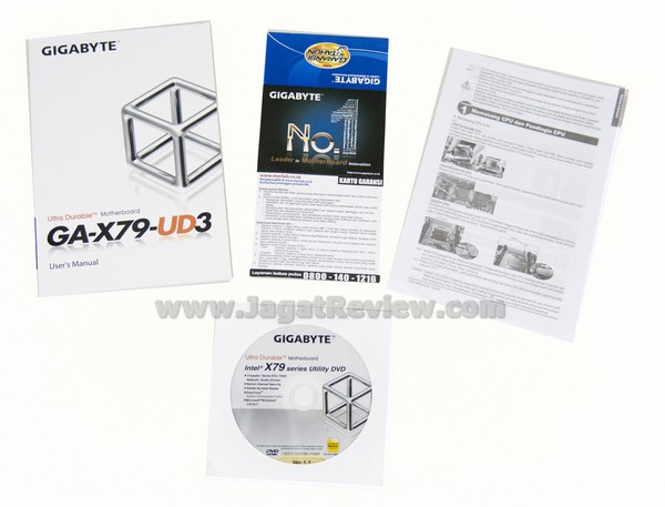 GIGABYTE X79 UD3 Perlengkapan Dokumentasi