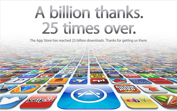 app store 25 bil
