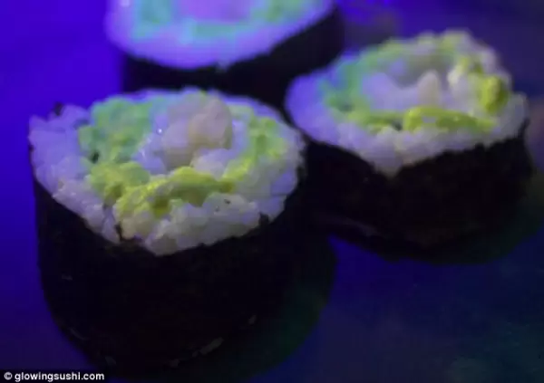 glow in the dark sushi glow in the dark sushi