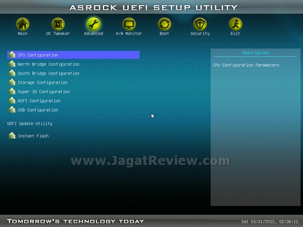 ASRock A55 Pro3 BIOS Advanced