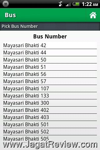 Bus database
