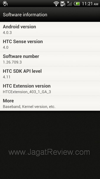 HTC One X - About