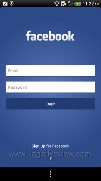 HTC One X - Facebook