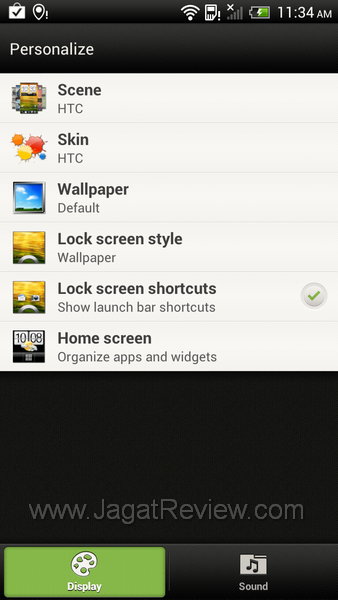 HTC One X - Personalize