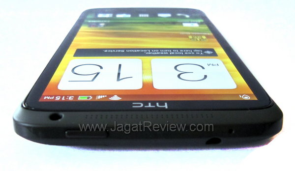 HTC One X - Sisi Atas