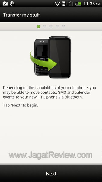 HTC One X - Transfer