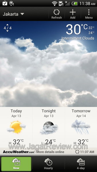 HTC One X - Weather