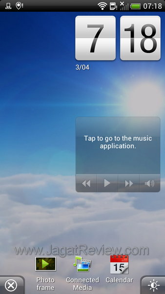 HTC Sensation XE - Dock Mode