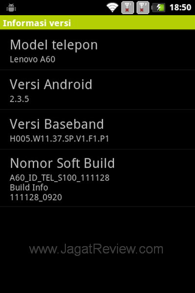 Review Lenovo A60: Smartphone Android Dual GSM Sederhana dan Murah 1 Lenovo A60 - About