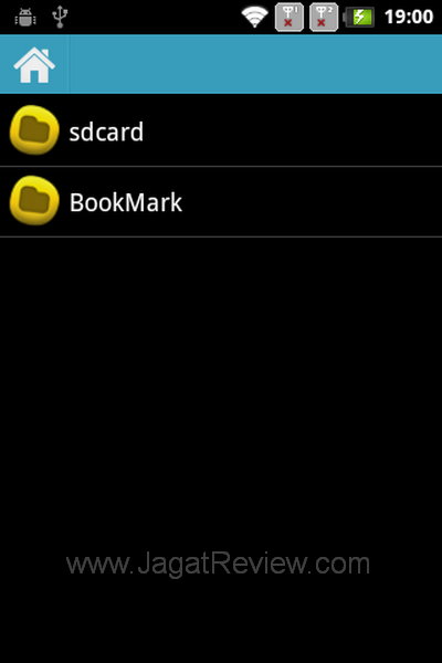 Lenovo A60  - File Manager