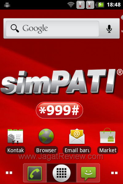 Review Lenovo A60: Smartphone Android Dual GSM Sederhana dan Murah 2 Lenovo A60 - Homescreen