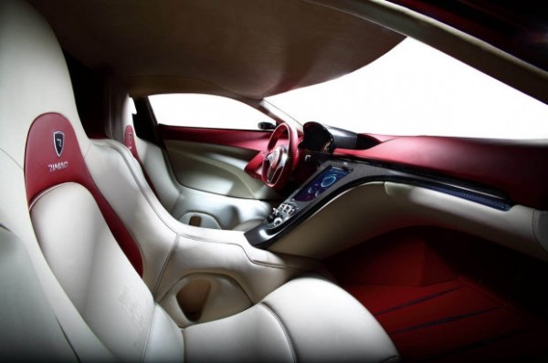 Rimac Concept_One (Interior) Rimac Concept One Interior