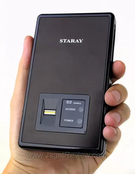 staray usb enclosure fingerprint hand