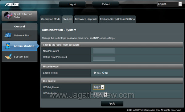 ASUS Wireless Router EA-N66 - System ASUS Wireless Router EA N66 System