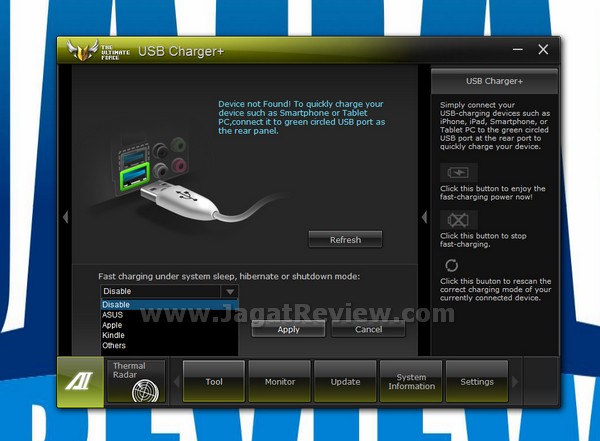 ASUS Sabertooth Z77 USB Charger Plus
