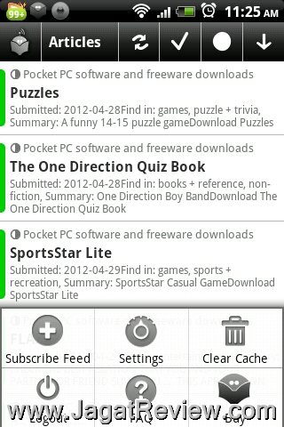 News Rob Menu