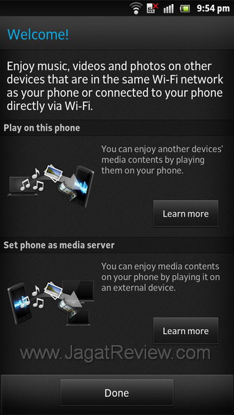 Sony Xperia S - Connected Device