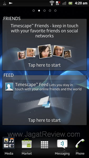 Review Sony Xperia S: Smartphone Android Pertama dari Sony Mobile 5 Sony Xperia S - HomeScreen 2