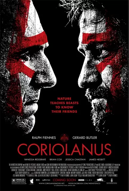 Coriolanus: Penggabungan Dialog Klasik dengan Latar Modern 15 coriolanus movie poster 01