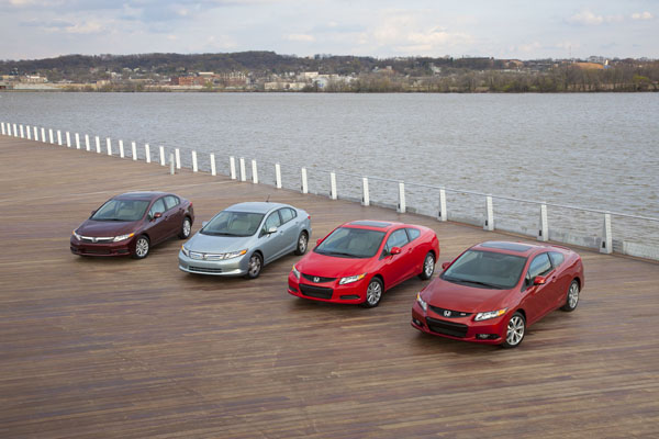 2012 Honda Civic 2012 Honda Civic Lineup