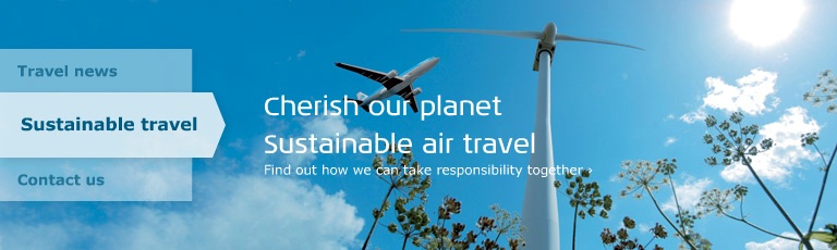 KLM sustainable travel