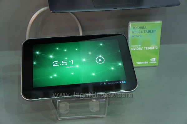 computex 2012 nvidia toshiba regza tablet at570