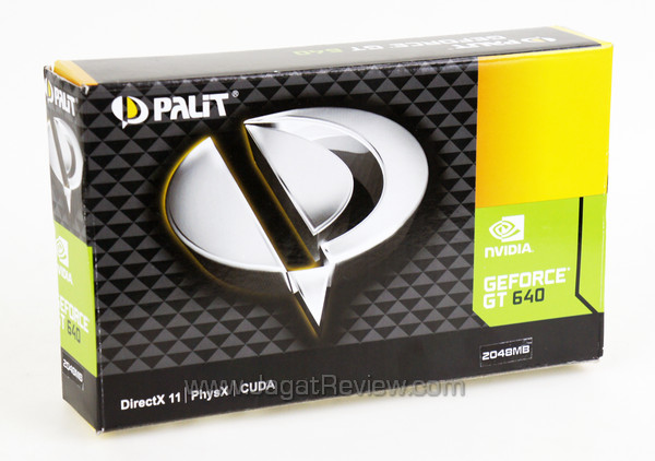 palit gt 640 front-side box palit gt 640 front side