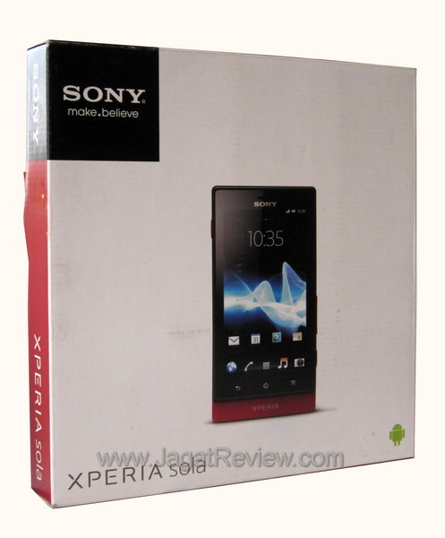 Sony Xperia Sola - Kemasan Sony Xperia Sola Kemasan