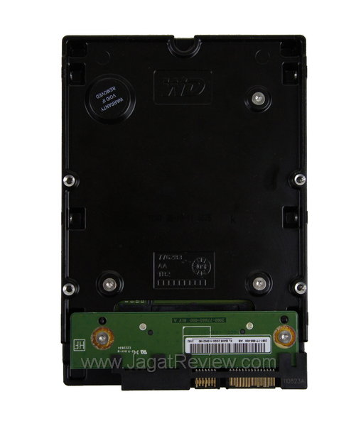 WD Velociraptor 1TB Tampak Belakang