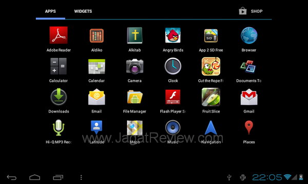 Axioo Pico GGC App Drawer