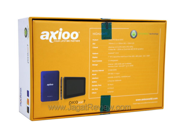 Axioo Pico GGC Kemasan Belakang