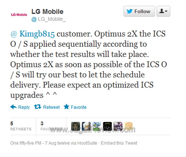LG Optimus 2x News