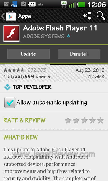 Adobe Flash 23 Agustus 2012
