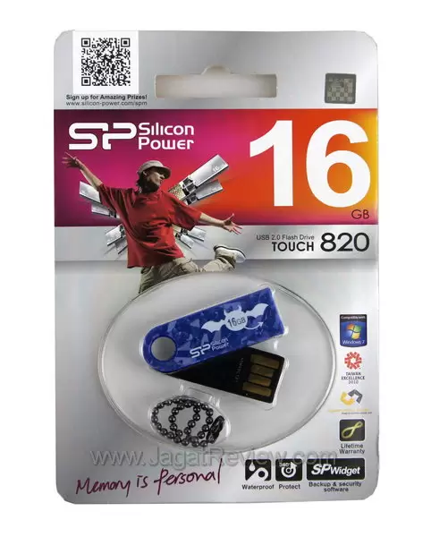 Silicon Power Touch 820 Kemasan