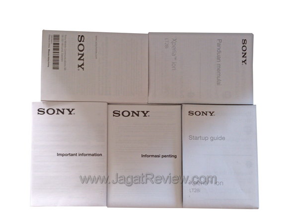 Sony Xperia Ion Dokumentasi