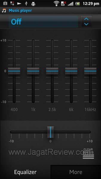 Sony Xperia Ion Equalizer