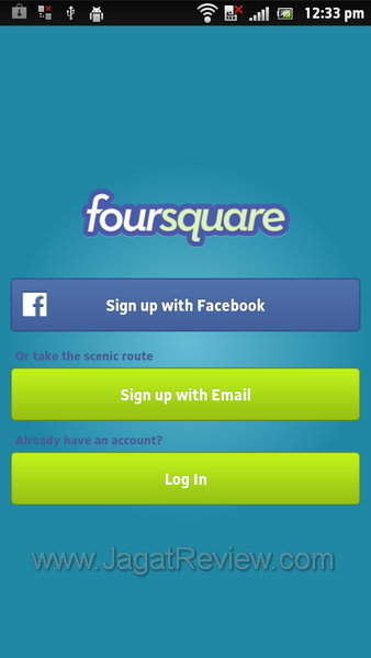 Sony Xperia Ion Foursquare