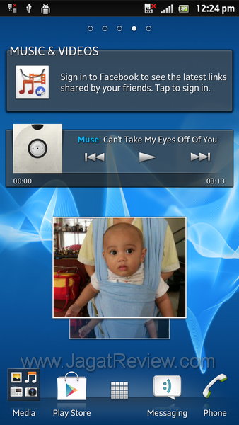 Sony Xperia Ion Homescreen 4