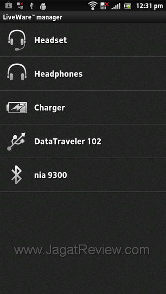 Sony Xperia Ion LiveWare