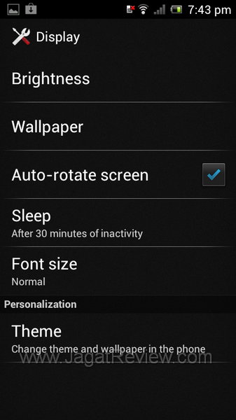 Sony Xperia Neo L Display no Bravia
