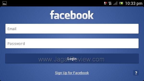 Sony Xperia Neo L Facebook