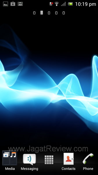 Sony Xperia Neo L - Homescreen 2 Sony Xperia Neo L Homescreen 2