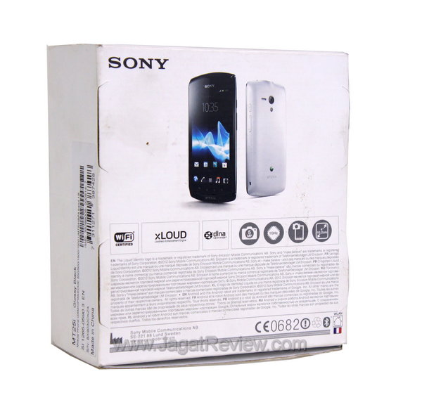 Sony Xperia Neo L Kemasan Belakang