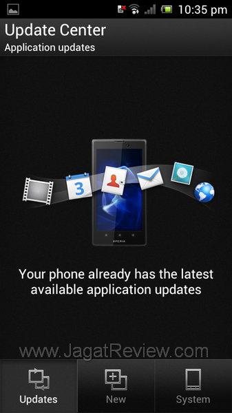 Sony Xperia Neo L Update Center