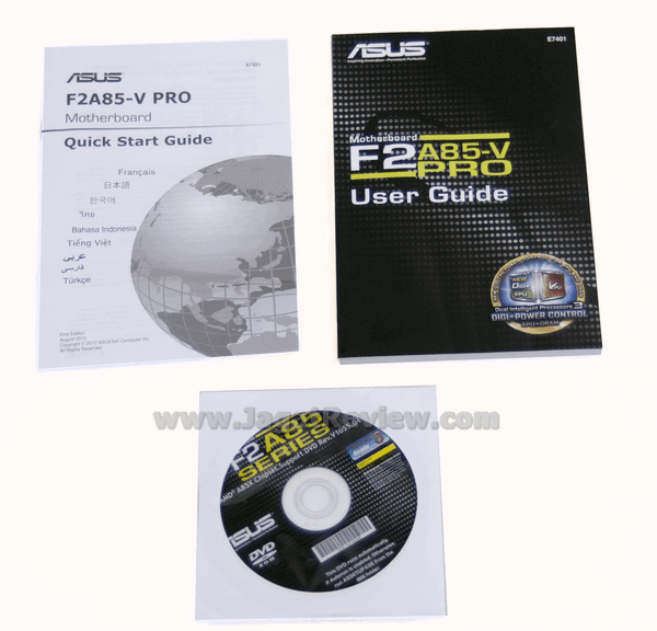 ASUS F2A85 V Pro Dokumentasi